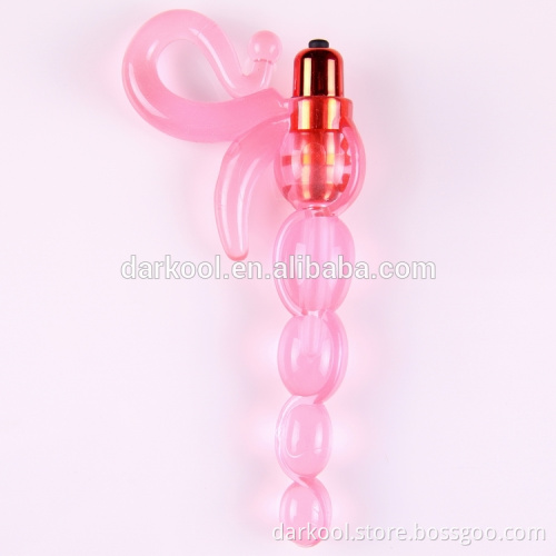 DN011/Wholesale homemade vibrating anal beads sex toys for women vagina anal vibrator